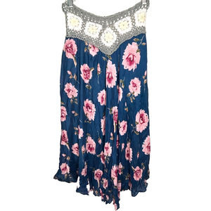 Hattakarm Skirt Women S Boho Floral Crochet Maxi Cotton Blend Cottagecore Lined